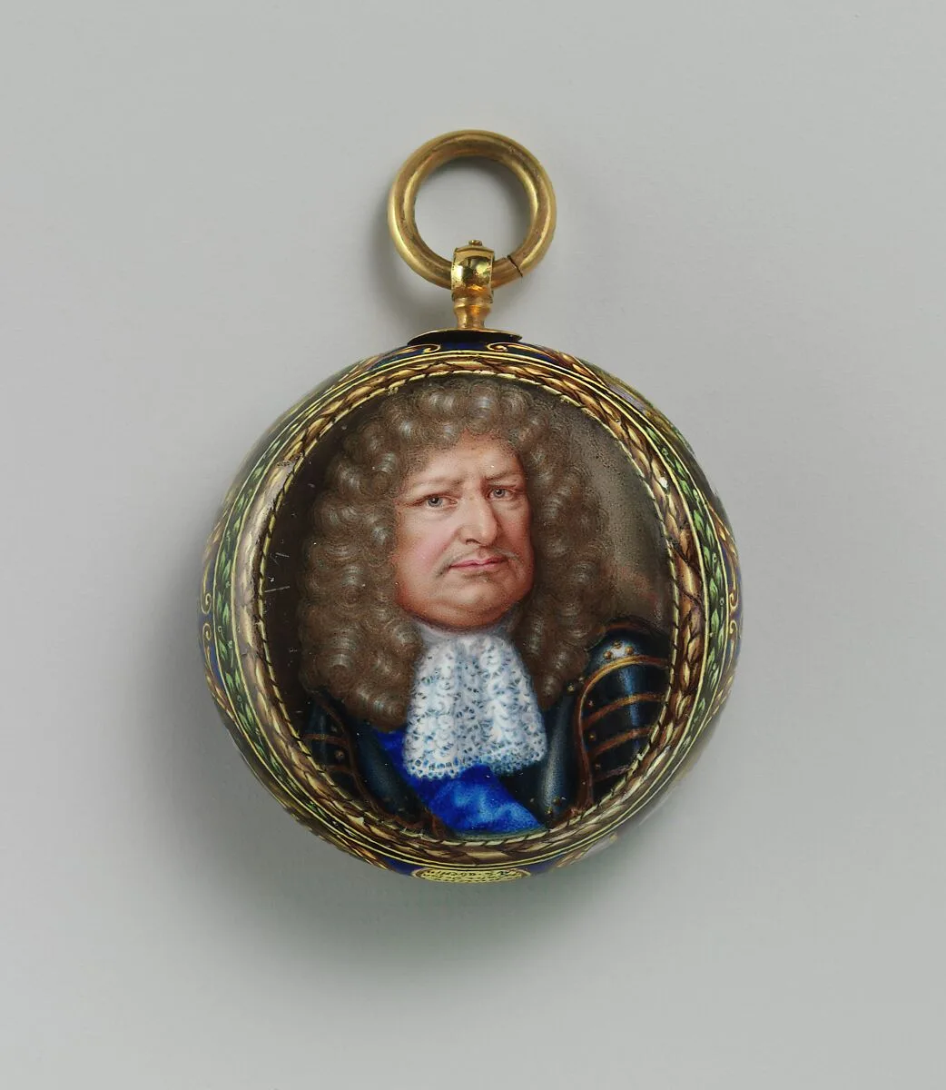 Watch with portrait of Friedrick Wilhelm, the Great Elector — Johann G. Racine|Jean-Pierre Huaud, known as the younger Huaud