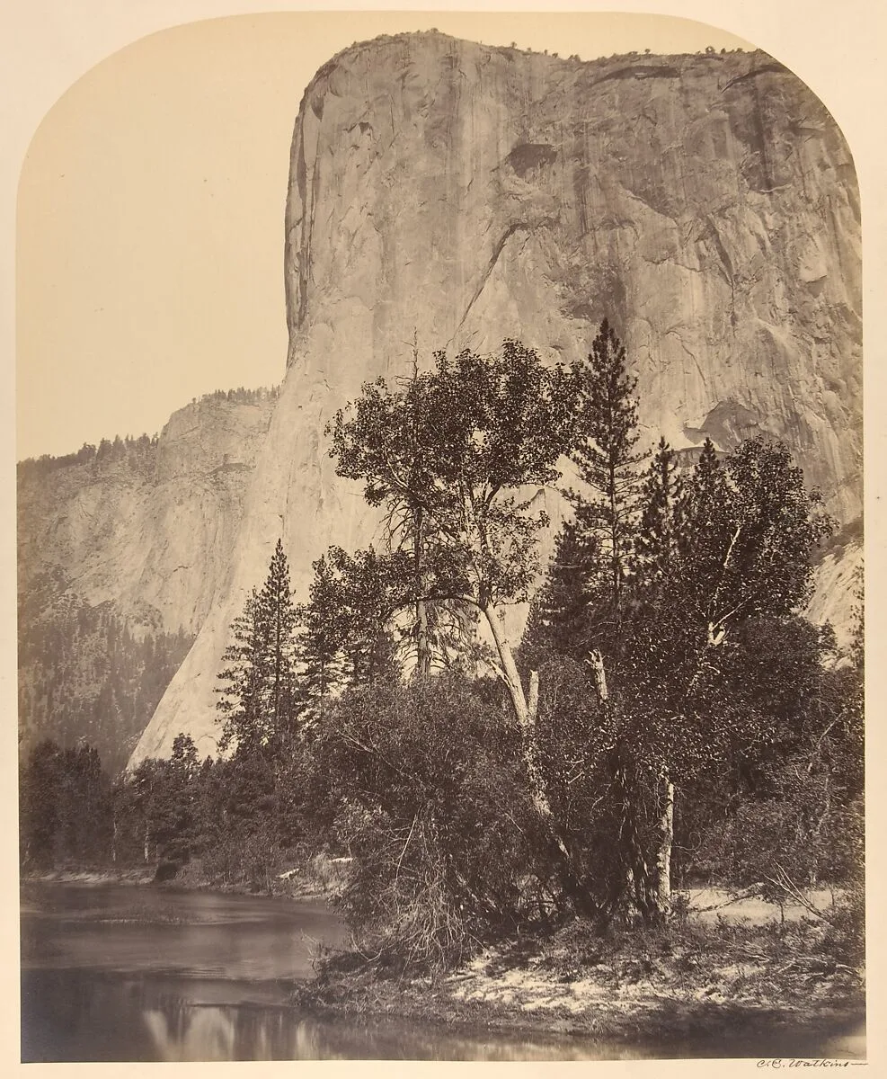 Tutucanula, El Capitan — Carleton E. Watkins