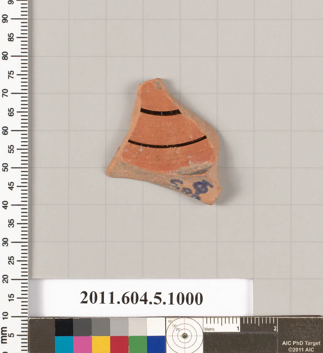Terracotta fragment of a kylix (drinking — Unknown