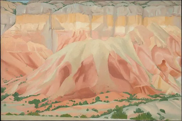 Red and Yellow Cliffs — Georgia O'Keeffe