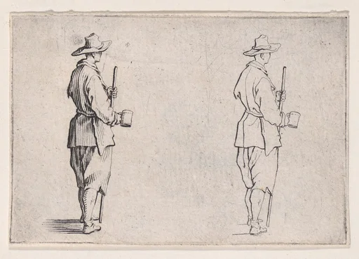 Le Paysan Tenant un Gobelet (The Peasant Holding a Cup), from Les Caprices Series A, The Florence Set