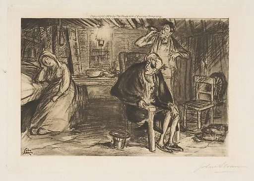 The Count's Valet Empties the Bottle