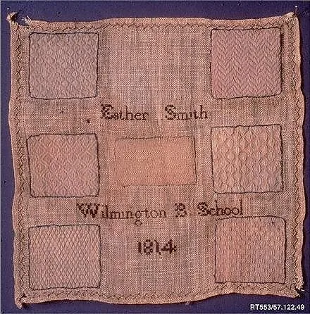 Darning sampler — Esther Smith
