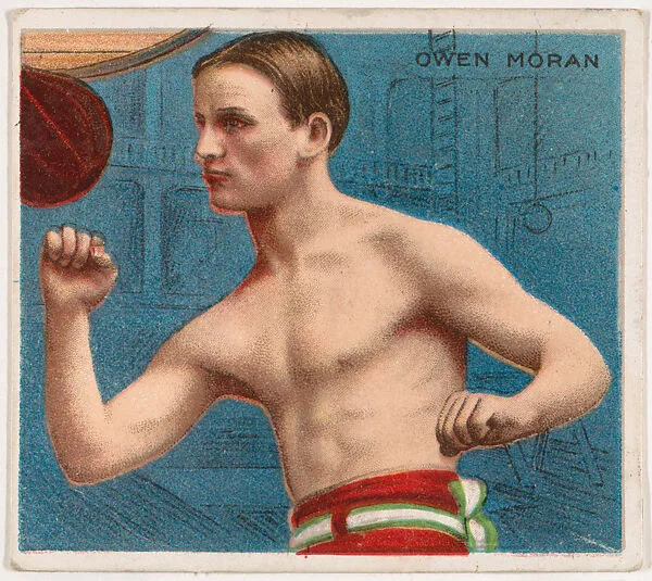 Owen Moran, Boxing, from Mecca & Hassan Champion Athlete and Prize Fighter collection, 1910 — Mecca Cigarettes