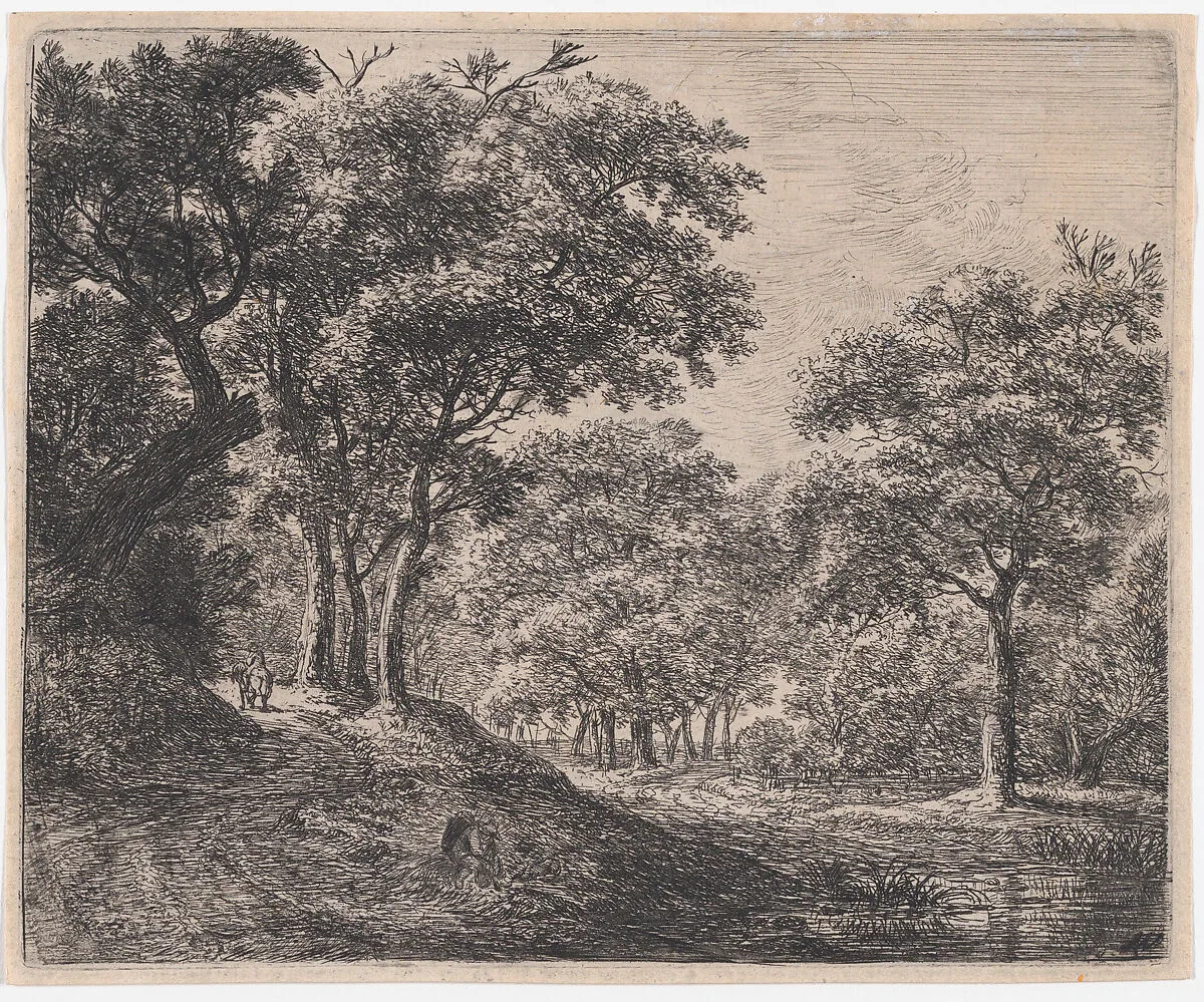 Twilight in the Woods — Anthonie Waterloo