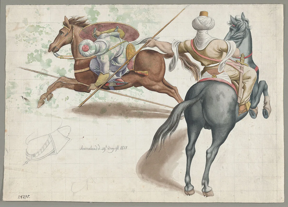Fighting Horsemen — Friedrich Olivier