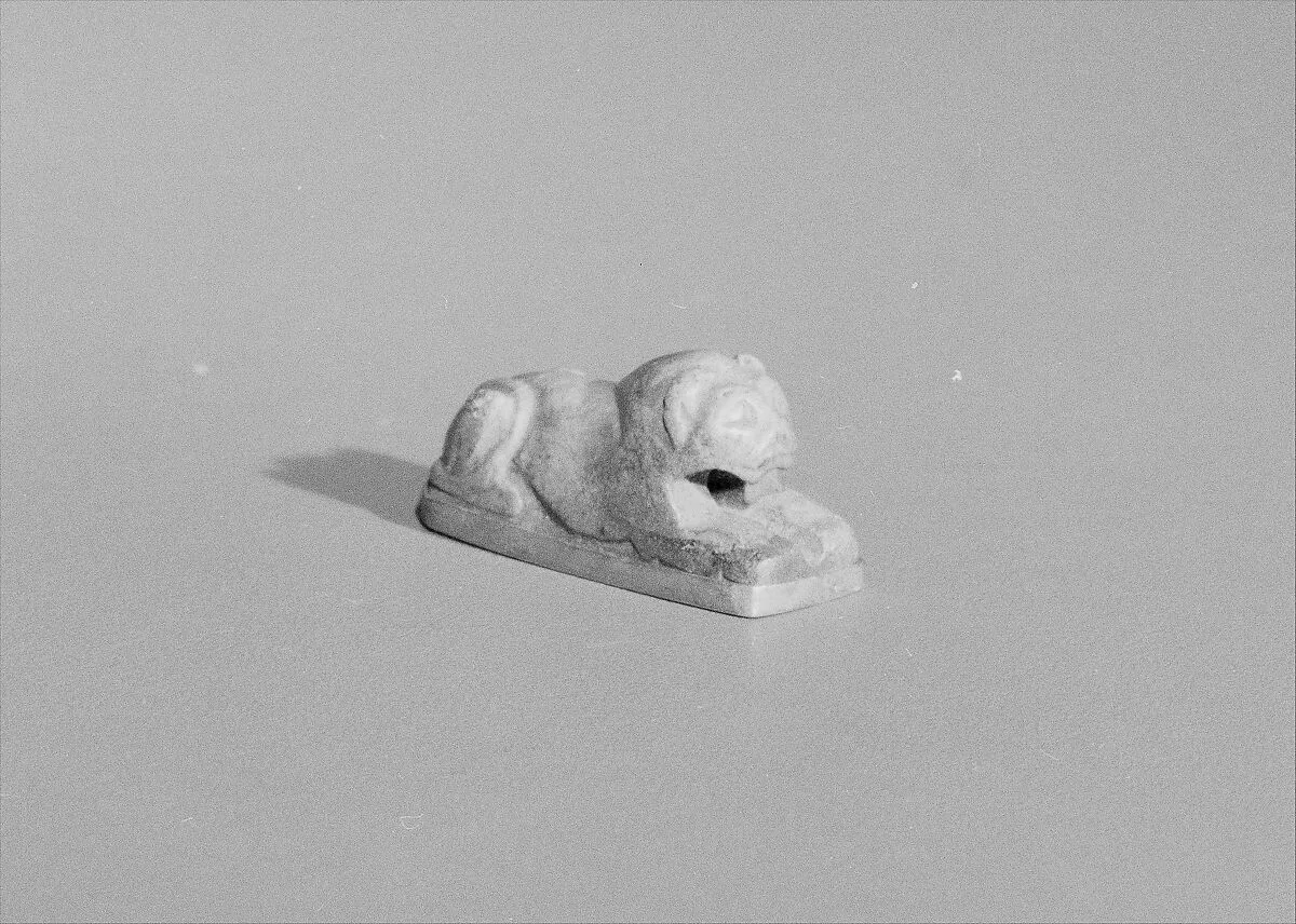 Recumbent Lion from a Bracelet — Unknown