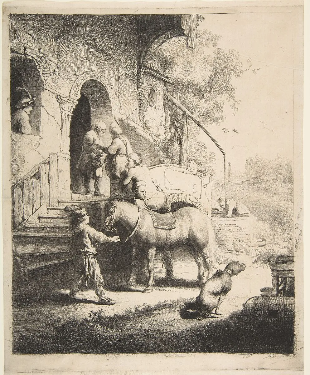 The Good Samaritan — Rembrandt (Rembrandt van Rijn)
