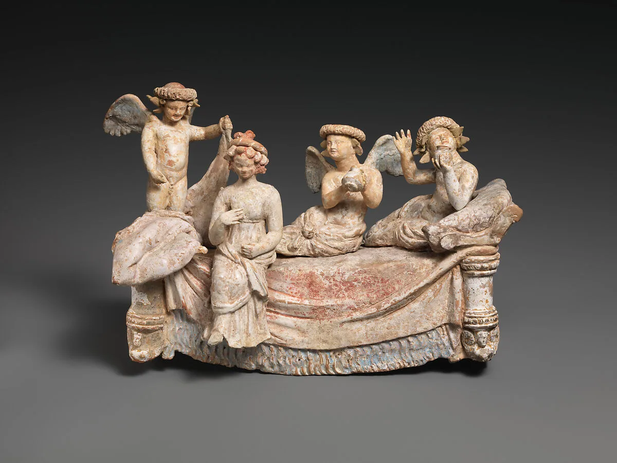 Terracotta Banquet Group — Unknown
