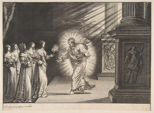 The Wise Virgins before Christ