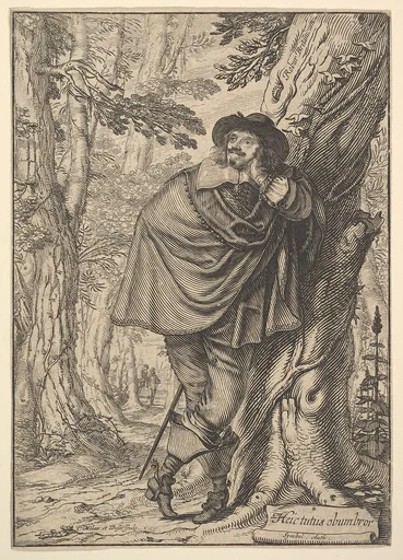 James Howel Standing in a Forest