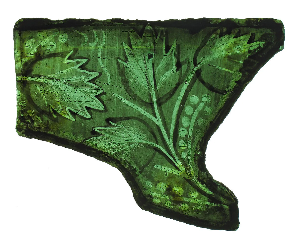 Glass Fragment — Unknown