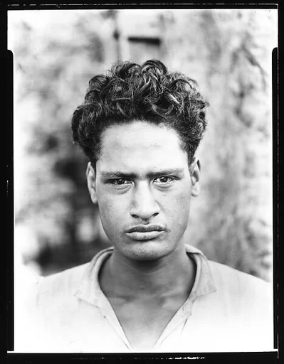 [South Seas: Male Portrait]