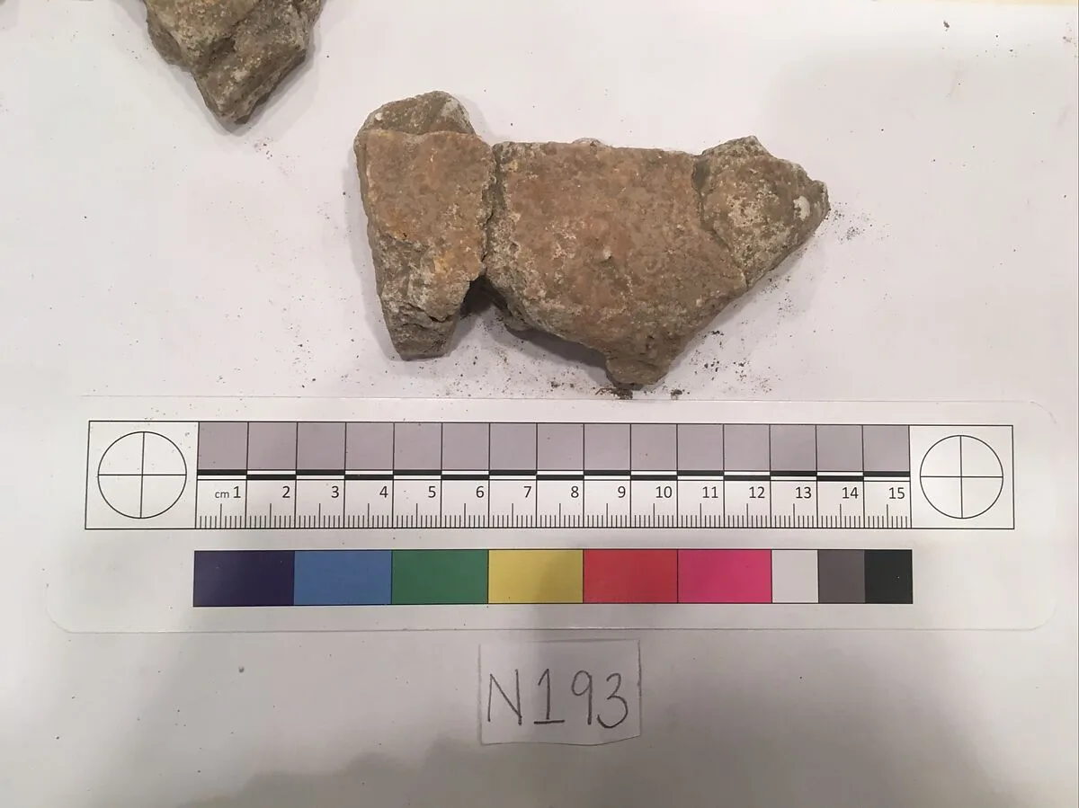 Stucco Fragment — Unknown