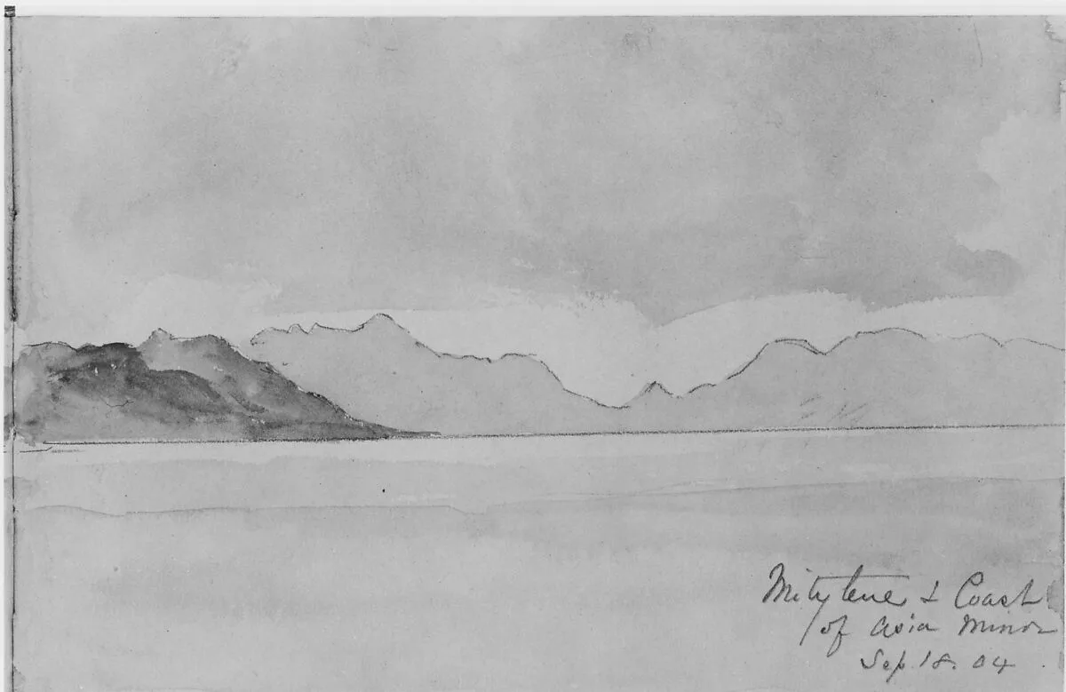 Coast of Asia Minor (from Sketchbook) — Mary Newbold Sargent