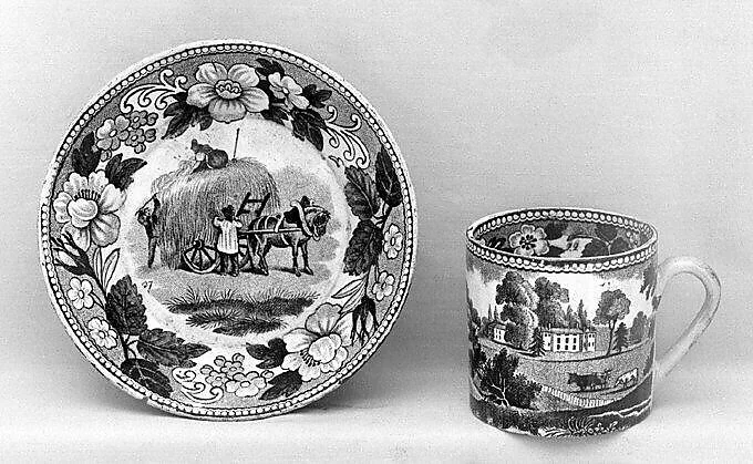 Saucer (part of a set) — Unknown