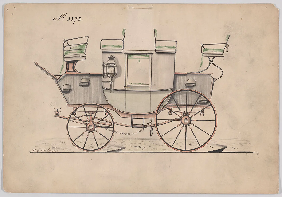 Park Drag #3373 — Brewster & Co.|H. O. Fritsch