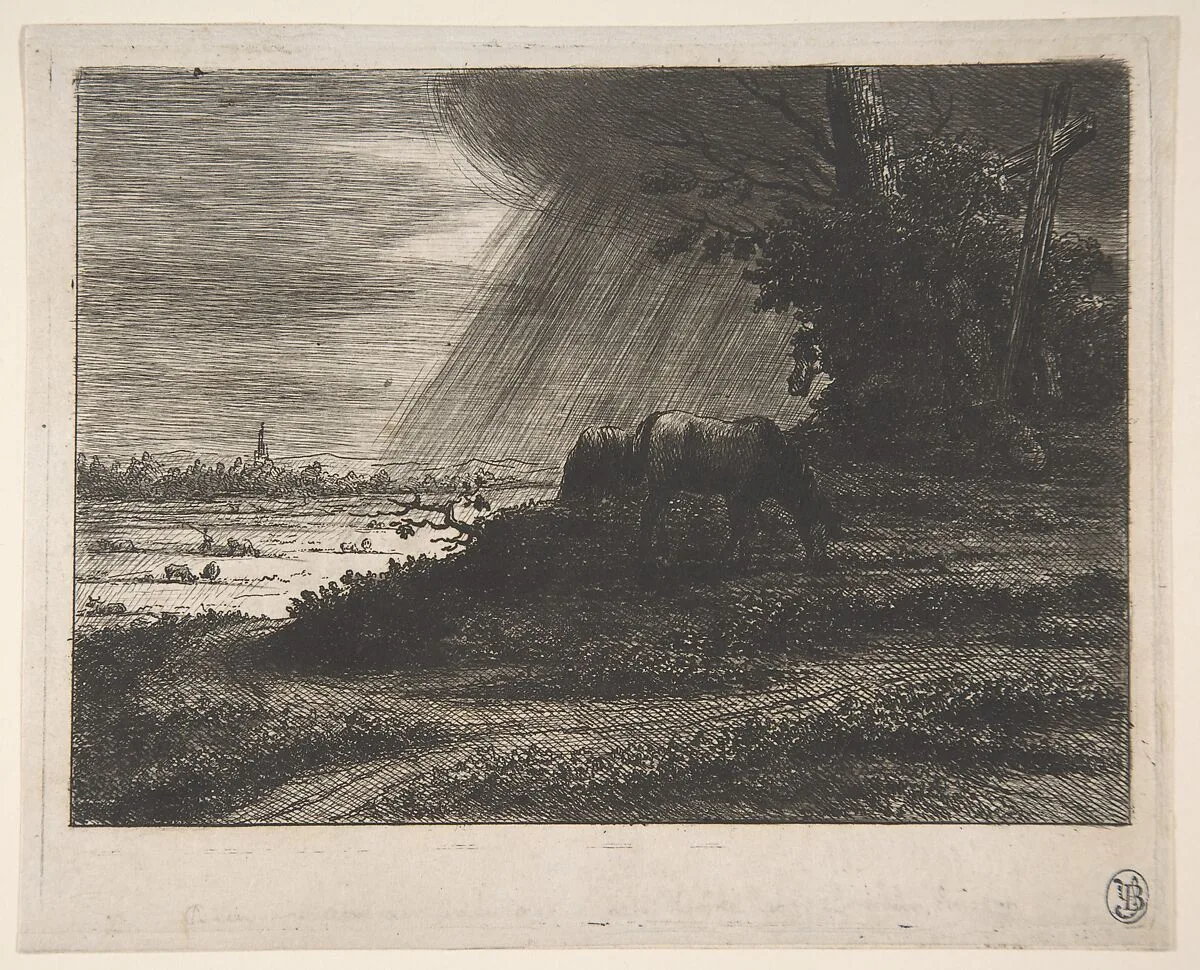 Landscape with Storm — baron Dominique Vivant Denon