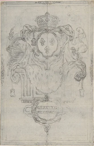 Design for the Headpiece of the "Gazette de France"