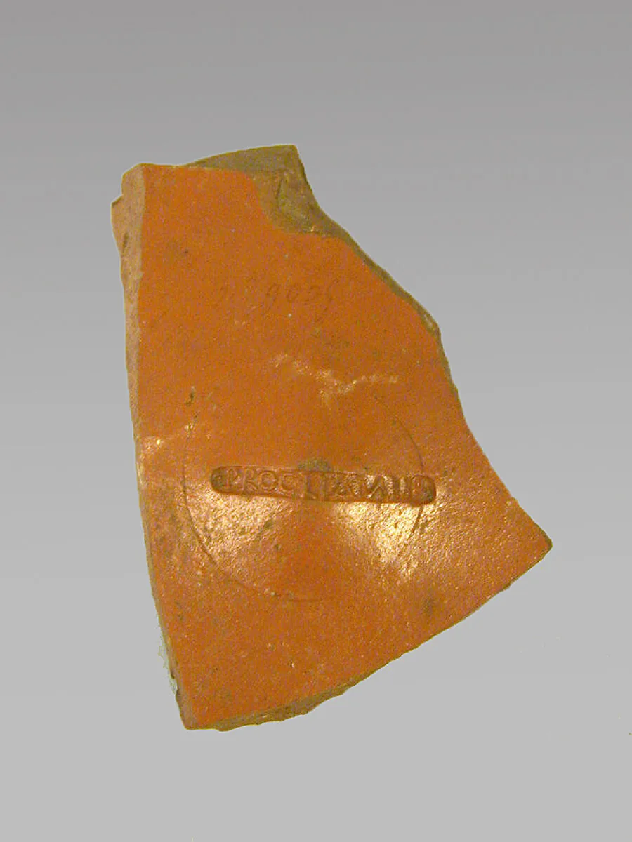 Vase fragment — Unknown