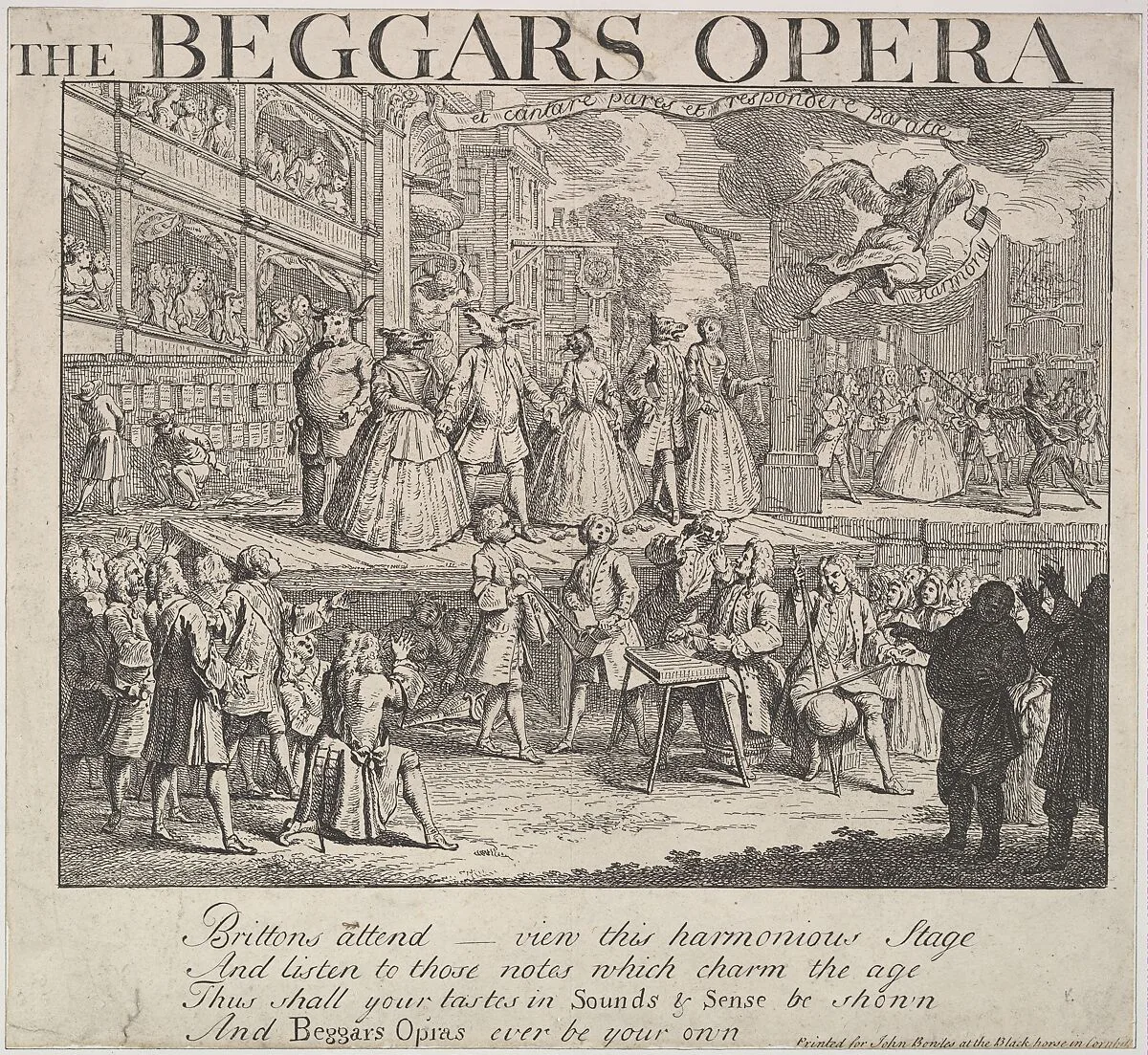 The Beggars Opera — John Bowles|William Hogarth|Anonymous, British, 18th century