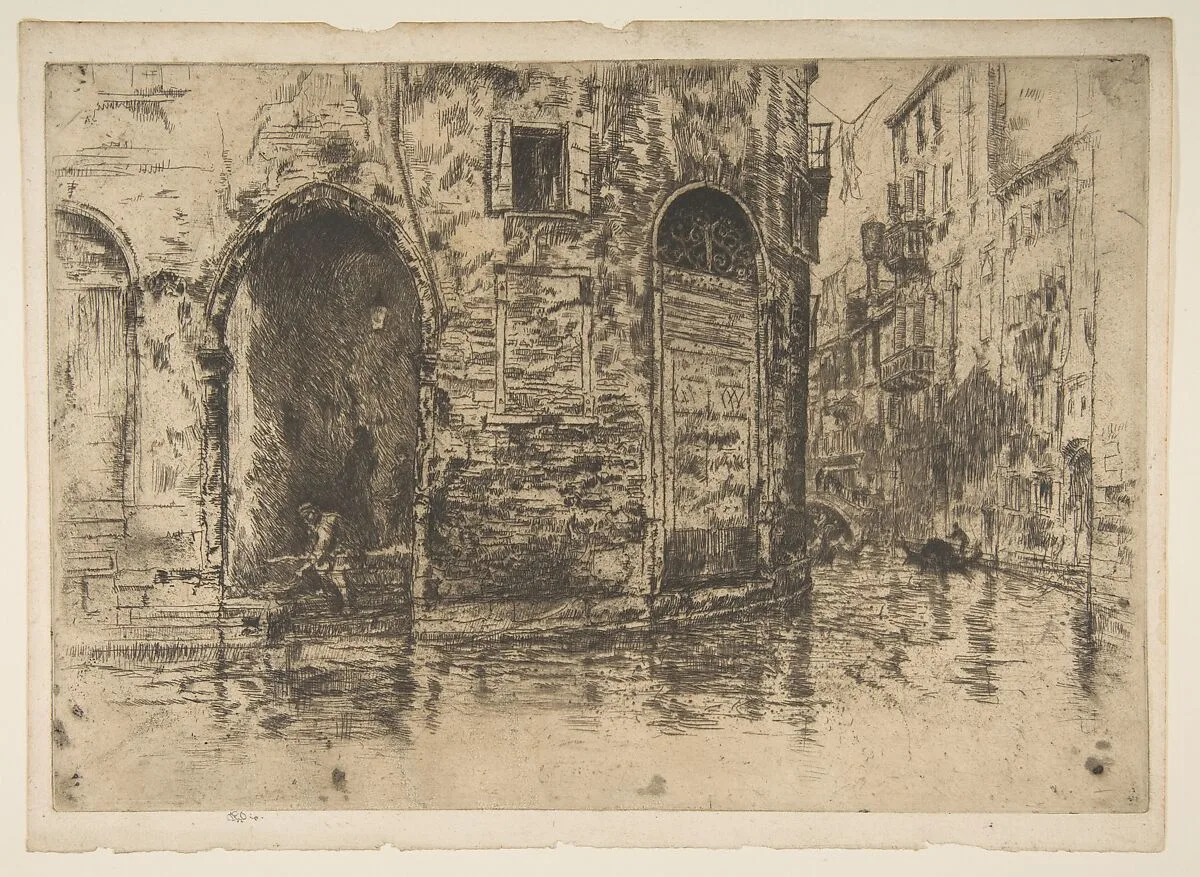 Two Doorways — James McNeill Whistler
