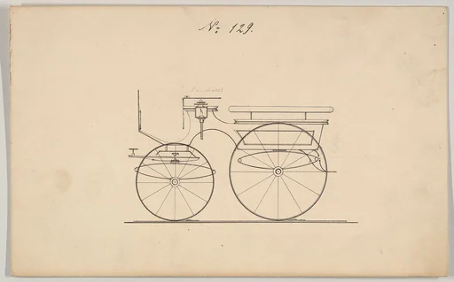Design for Wagonette or Omnibus, no. 129