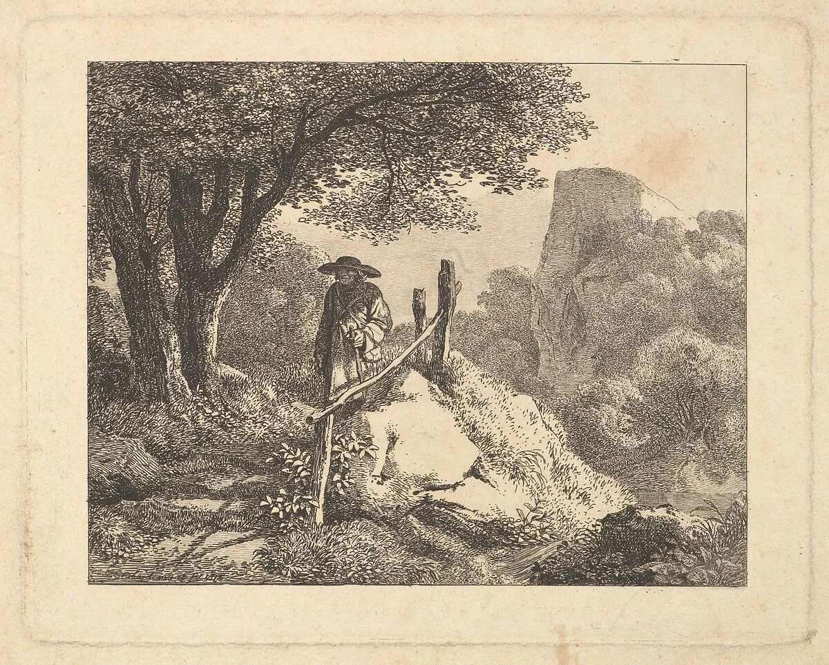 A Shady Enclosure of Trees — Johann Christoph Erhard