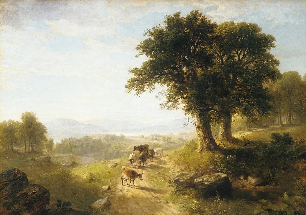 River Scene — Asher Brown Durand