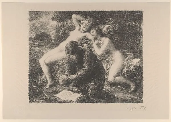 Temptation of St. Anthony (Tentation de Saint Antoine) — Lemercier & Cie.|Henri Fantin-Latour|André Marty