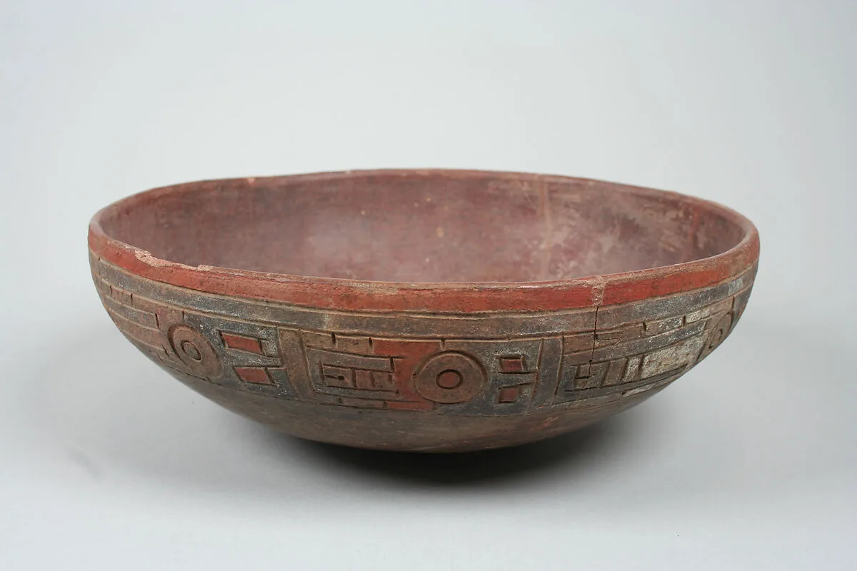 Incised bowl with birds — Unknown