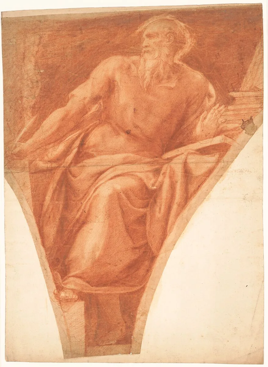 Study of St. Jerome — Girolamo Muziano