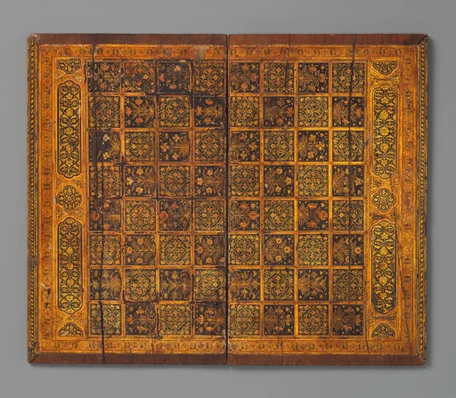 Painted and Inlaid Game Board