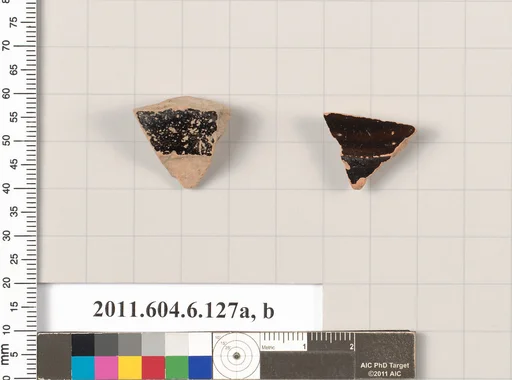 Terracotta fragments of closed shapes
