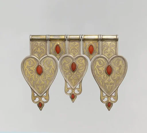 Triple Cordiform Pendant