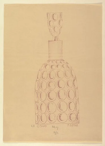 Design for Glass Decanter