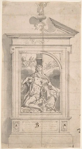 Pietà (Design for an Altar)