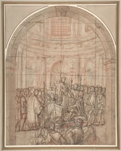 The Swearing In of a Knight of the Tuscan Order of Saint Stephen (or Malta)