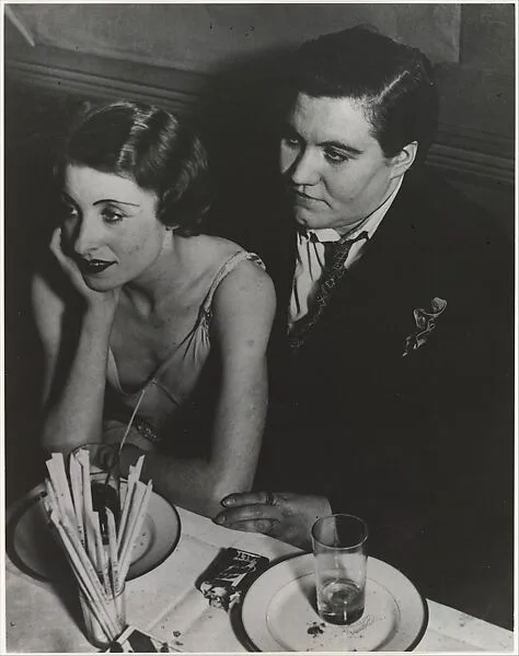 Fat Claude and her Girlfriend at Le Monocle — Brassaï