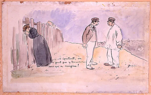 Study for a Caricature — Jean-Louis Forain