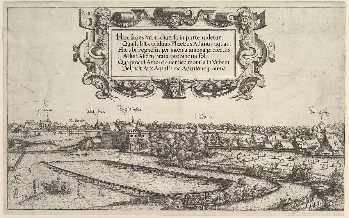 View of Nuremberg from the West — Hanns Lautensack
