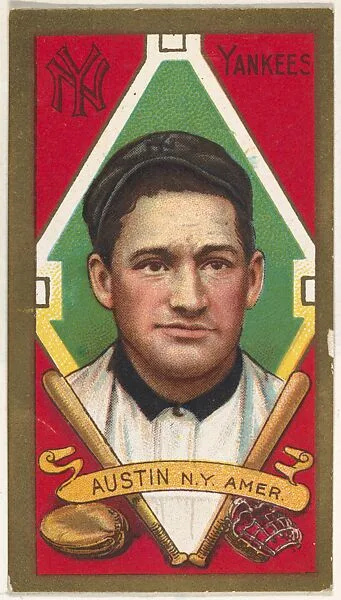 James Austin, New York Yankees, American League, from the "Baseball Series" (Gold Borders) set (T205) issued by the American Tobacco Company — American Tobacco Company