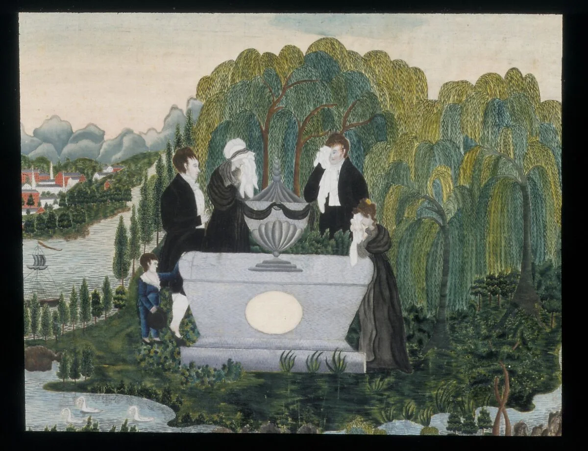 Mourning pictur — Unknown