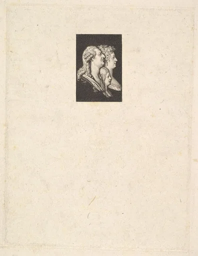 Portrait of Louis XVI, Marie Antoinette and The Dauphin