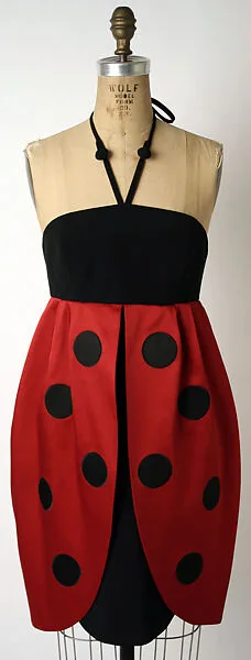 "Coccinella" ("Ladybug") dress — House of Moschino|Rossella Jardini