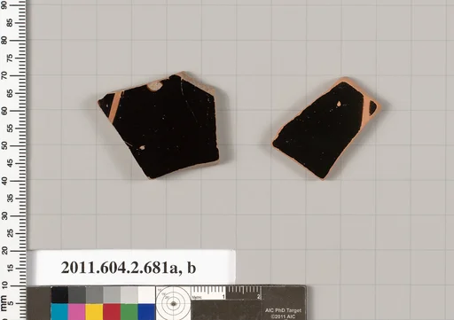 Terracotta fragments of column-kraters (bowls for mixing wine and water)