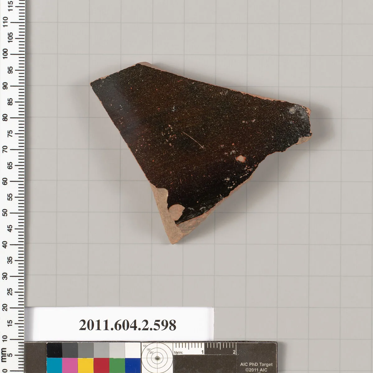 Terracotta fragment of a column-krater (bowl for mixing wine and water) — Unknown