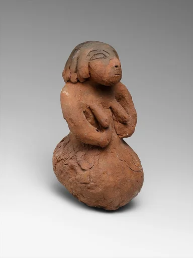 Figurine of a Seated Woman