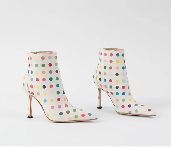 "Dot Boot" — Damien Hirst|Manolo Blahnik