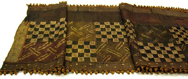 Embroidered Man's Wrapper — Unknown